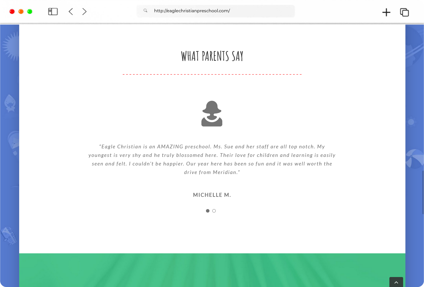 Eagle Christian testimonials Eagle Christian testimonials