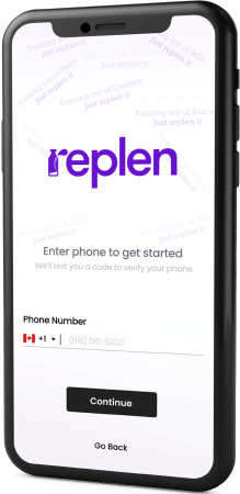 Replen homescreen 1 Replen homescreen 1