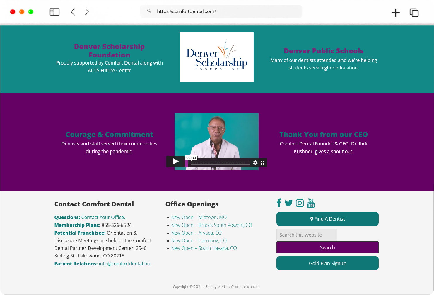 confort dental media page confort dental media page